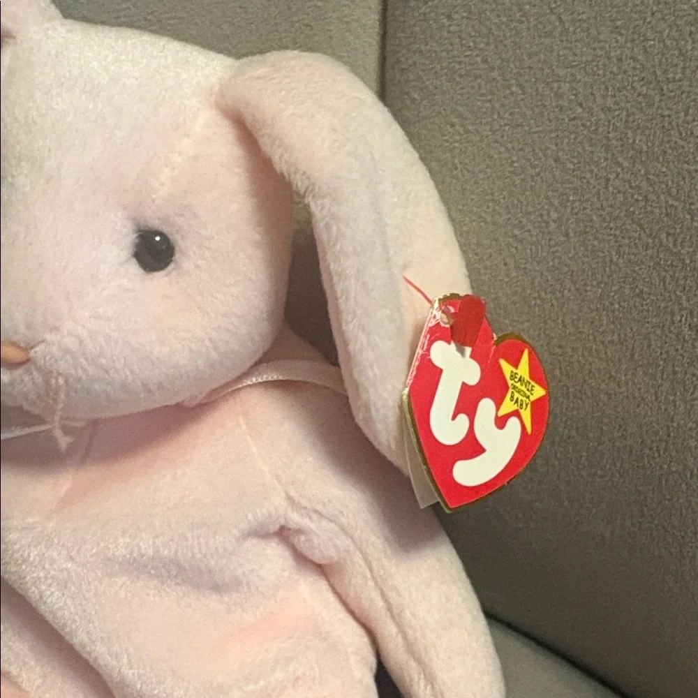 Ty Pink Bunny Plush Toy